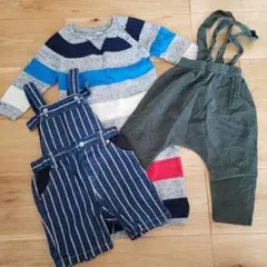 babyGAPなどベビーキッズ服まとめ売り３点セット