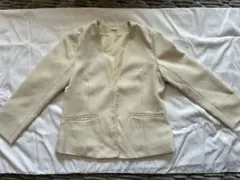 アイボリー ジャケット　卒業式、入園式にどうぞ