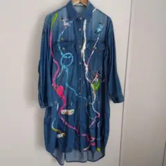 TSUMORI CHISATO デニムシャツワンピース