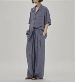 ronherman cowboy print shirt リネンシャツ - メルカリ