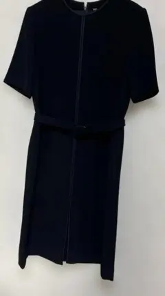 ブラックフォーマル ワンピース 9AB2 前開き 冠婚葬祭 喪服