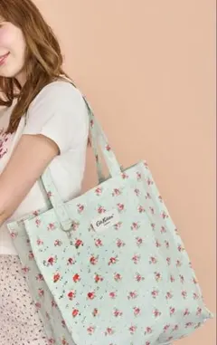 【新品未使用】Cath Kidstonキャスキッドソン スクエアトートバッグ