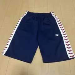 ARENA ネイビー ハーフパンツ