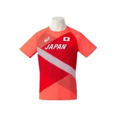 asics アシックス 陸上日本代表 オーセンティック 半袖シャツ - メルカリ