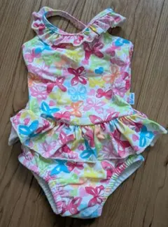 ベビー水着(女の子) フラワーデザイン