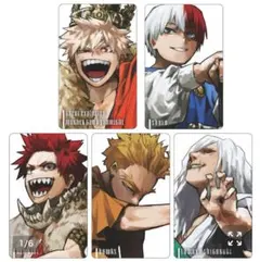 僕のヒーローアカデミア　爆豪勝己　ジャンプGIGA　キャラカード　新十傑 僕のヒーローアカデミア ヒロアカ ジャンプGIGA 新十傑 キャラカード