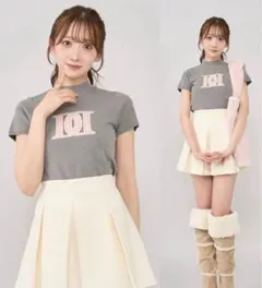 Darich DDロゴベーシックニットトップス♡GRY