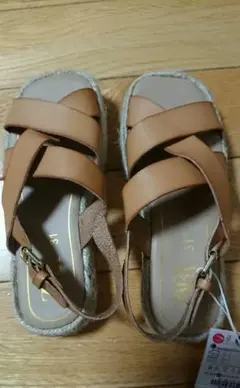 ZARA/おしゃれなエスパドーリュサンダル 20㎝