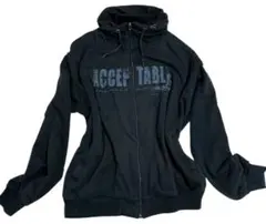 平成ギャル お兄系 パーカー 00s ダークコケット ウィッシュコア 英字