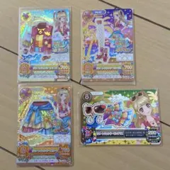 アイカツカード　夏樹みくる　星座　 初期プレミアム　リゾートキャンサーコーデ