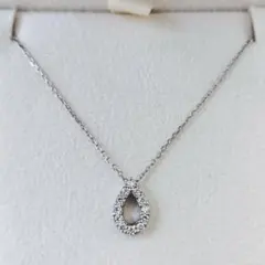 ヴァンドーム青山 ダイヤモンド ネックレス Pt950 0.12ct 保証書付きのサムネイル