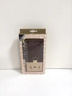 iPhone 12 12 pro 手帳型 ケース ブラウン 茶 猫