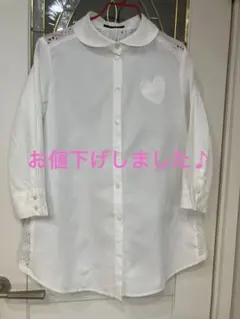 DoCLASSE フレンチリネン スキッパーチュニック 白 11号 - メルカリ
