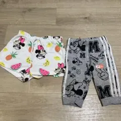 ミニーマウス パンツ 2点セット 95cmまで