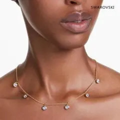 SWAROVSKI】Imber ネックレス ステーションネックレス - メルカリ