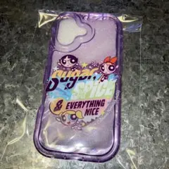 パワーパフガールズ iPhone17 ケース クリアパープル