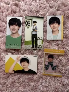 なにわ男子 長尾謙杜 デタカ 厚紙 写真 まとめ売り 5枚セット