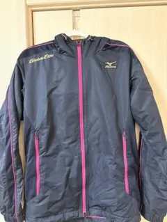 Mizuno Global Elite ウィンドブレーカー ネイビー/ピンク