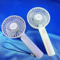 【動作確認済】Francfranc FRAIS ハンディファン ２個セットのサムネイル