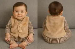 【新品未使用　週末価格】 ミキハウス　ファーベスト 85cmまで