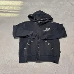 PUMA ブラック パーカー 140サイズ