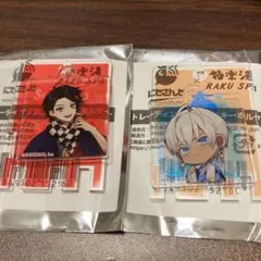 にじさんじ極楽湯　三枝明那　イブラヒム　トレーディング銭湯キーホルダー