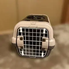 美品　リッチェル　キャンピングキャリー　ダブルドアS ブラウン