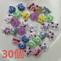 ポケモン ネイルパーツ 30個【M-1】