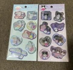 【正規品】サンリオ　ウォーターシール　クロミ　シナモン　2枚セット