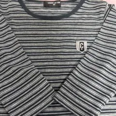 COMME CA ISM ストライプ 長袖Tシャツ 80