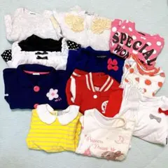 ベビー服　女の子　11着その他　まとめ売り　秋冬服　80-90センチ