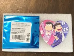 ペアハート型カンバッジ カラ松&トド松