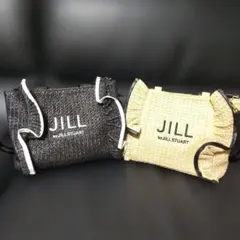 未使用級☆JILL by JILL STUART ストローかごバッグ 2個セットのサムネイル