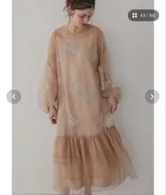 DorryDoll ドレス バルーンスリーブボリュームドレス 結婚式お呼ばれ