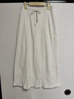 新品未使用　GU ユニクロ　スカート　ロングスカート　ワットファン素材　Sサイズ