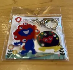 ミャクミャク　トゥンクトゥンク アクリルキーホルダー