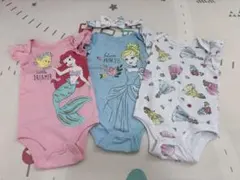 プリンセスロンパース3点セット