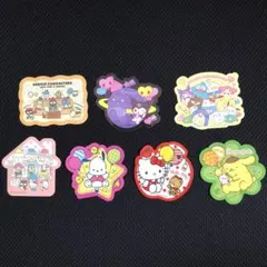 ★【未使用品】サンリオキャラクターズ シールクッキー 7枚セット Furuta