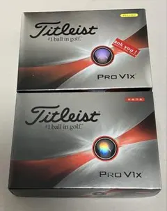 Titleist PRO V1x ゴルフボール 2ダースセットのサムネイル