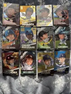 即日発送　プロ野球 トレーディングカード12セット