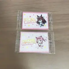 ウマ娘　ステッカー　カード　ハルウララ　ミホノブルボン　タップダンスシチー