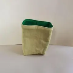布バスケット 緑 グリーン