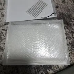 ギャルソン TRANSPARENT SNAKE SMALL ZIP POUCH - メルカリ