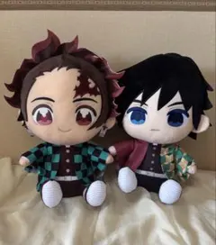 冨岡義勇　竈門炭治郎　ぬいぷりけおすわりBIG ２体セット