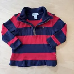 ポロラルフローレン 12m 80ボーダーカットソー 長袖