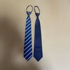 ワンタッチネクタイ 結ばないネクタイ ジップ式簡単 2本セット