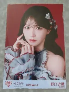 イコラブ 野口衣織 生写真 劇薬中毒 歌唱衣装 - メルカリ