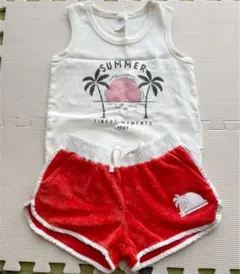 最終値下げ！ZARA kids タンクトップ・ショートパンツ　130 未使用