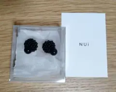 Nui イヤリング black onyx / awa