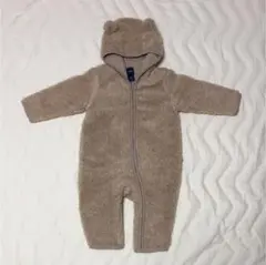 babyGAP カバーオール ボディオール　もこもこ　くま耳　ボア